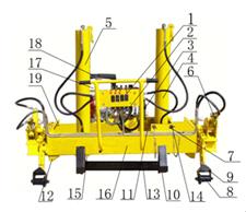 YQBJ-300×200型液壓起撥道機